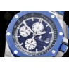 Royal Oak Offshore 26400 SS/CER/Blue RU Blue/White/Stk TKF A3126 Mod