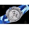 Royal Oak Offshore 26400 SS/CER/Blue RU Blue/White/Stk TKF A3126 Mod