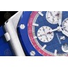 Royal Oak Offshore 26400 SS/CER/Blue/Red RU Blue/White/Stk TKF A3126 Mod