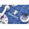 Royal Oak Offshore 26400 SS/CER/Blue/Red RU Blue/White/Stk TKF A3126 Mod