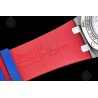 Royal Oak Offshore 26400 SS/CER/Blue/Red RU Blue/White/Stk TKF A3126 Mod