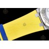 Royal Oak Offshore 26400 SS/CER/Blue/Yellow RU Blue/White/Stk TKF A3126 Mod