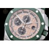 Royal Oak Offshore 26400 SS/CER/Green RU Cream/Black/Stk TKF A3126 Mod