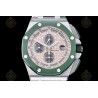 Royal Oak Offshore 26400 SS/CER/Green RU Cream/Black/Stk TKF A3126 Mod