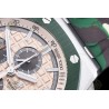 Royal Oak Offshore 26400 SS/CER/Green RU Cream/Black/Stk TKF A3126 Mod