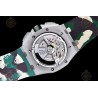 Royal Oak Offshore 26400 SS/CER/Green RU Cream/Black/Stk TKF A3126 Mod