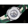 Royal Oak Offshore 26400 SS/CER/Green RU Green/White/Stk TKF A3126 Mod