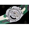 Royal Oak Offshore 26400 SS/CER/Green RU Green/White/Stk TKF A3126 Mod