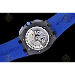 Royal Oak Offshore 26405 CER/CER/Blue RU Smoked Blue/Black/White/Num TKF A3126 Mod