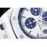 Royal Oak Offshore 26402 CER/CER/White RU White/Blue/Stk TKF A3126 Mod