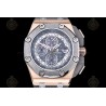 Royal Oak Offshore 26568 RG/CER/Grey RU Grey/Black/Stk TKF A3126 Mod