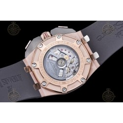 Royal Oak Offshore 26568 RG/CER/Grey RU Grey/Black/Stk TKF A3126 Mod