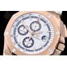 Royal Oak Offshore 26568 RG/White RU White/Stk TKF A3126 Mod