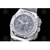 Royal Oak Offshore 26568 SS/Grey RU Grey/Black/Stk TKF A3126 Mod