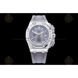 Royal Oak Offshore 26568 SS/Grey RU Grey/Black/Stk TKF A3126 Mod