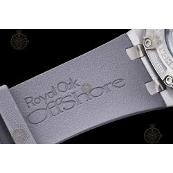 Royal Oak Offshore 26568 SS/Grey RU Grey/Black/Stk TKF A3126 Mod