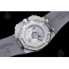 Royal Oak Offshore 26568 SS/Grey RU Grey/Black/Stk TKF A3126 Mod