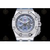 Royal Oak Offshore 26568 SS/Blue RU Grey/Blue/Stk TKF A3126 Mod