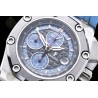 Royal Oak Offshore 26568 SS/Blue RU Grey/Blue/Stk TKF A3126 Mod