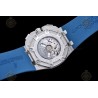 Royal Oak Offshore 26568 SS/Blue RU Grey/Blue/Stk TKF A3126 Mod