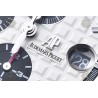 Royal Oak Offshore 26400 SS/RU White/Black/Stk TKF A3126 Mod