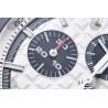 Royal Oak Offshore 26400 SS/RU White/Black/Stk TKF A3126 Mod