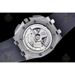 Royal Oak Offshore 26400 SS/RU White/Black/Stk TKF A3126 Mod