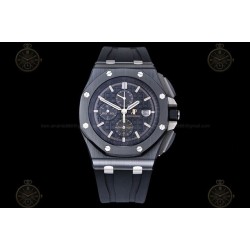 Royal Oak Offshore 26405CE CER/RU Black/Black/Stk TKF A3126 Mod