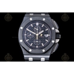 Royal Oak Offshore 26405CE CER/RU Black/Black/Stk TKF A3126 Mod