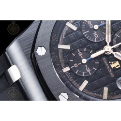 Royal Oak Offshore 26405CE CER/RU Black/Black/Stk TKF A3126 Mod