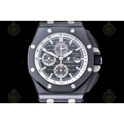 Royal Oak Offshore 26405CE CER/RU Black/Black/White/Stk TKF A3126 Mod