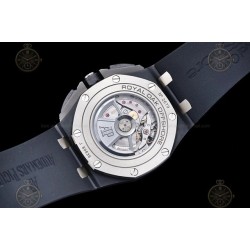 Royal Oak Offshore 26405CE CER/RU Black/Black/White/Stk TKF A3126 Mod