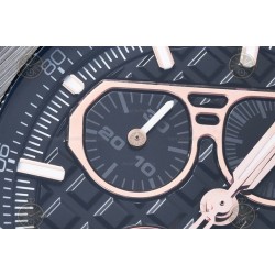 Royal Oak Offshore 26405CE CER/RG/RU Black/Black/Stk TKF A3126 Mod