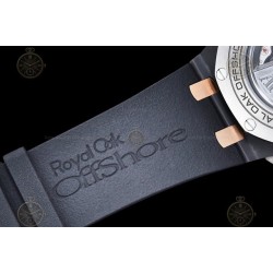 Royal Oak Offshore 26405CE CER/RG/RU Black/Black/Stk TKF A3126 Mod