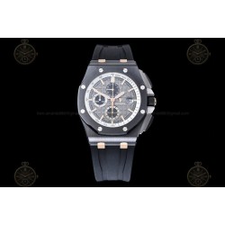 Royal Oak Offshore 26405CE CER/RG/RU Grey/Black/Stk TKF A3126 Mod