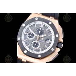 Royal Oak Offshore RG/RU Grey/Black/Stk TKF A3126 Mod