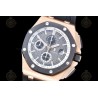 Royal Oak Offshore RG/RU Grey/Black/Stk TKF A3126 Mod