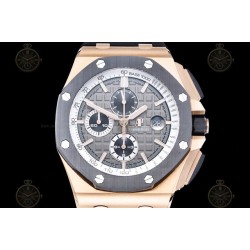 Royal Oak Offshore RG/RU Grey/Black/Stk TKF A3126 Mod