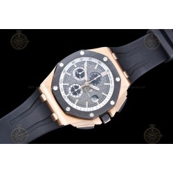 Royal Oak Offshore RG/RU Grey/Black/Stk TKF A3126 Mod