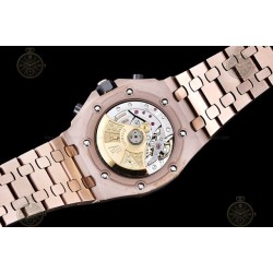 Royal Oak Offshore RG/RG Black/Rose Gold/Num TKF A3126 Mod