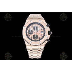 Royal Oak Offshore RG/RG Rose Gold/Black/Num TKF A3126 Mod