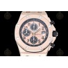 Royal Oak Offshore RG/RG Rose Gold/Black/Num TKF A3126 Mod