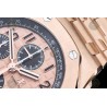 Royal Oak Offshore RG/RG Rose Gold/Black/Num TKF A3126 Mod