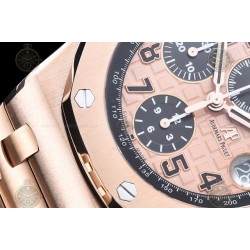 Royal Oak Offshore RG/RG Rose Gold/Black/Num TKF A3126 Mod