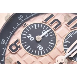 Royal Oak Offshore RG/RG Rose Gold/Black/Num TKF A3126 Mod