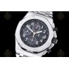 Royal Oak Offshore Chrono 42mm SS/SS Black/Black/Num TKF A3126 Mod