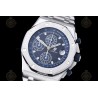 Royal Oak Offshore Chrono 42mm SS/SS Blue/Blue/Num TKF A3126 Mod