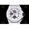 Royal Oak Offshore Chrono 42mm SS/SS White/Black/Num TKF A3126 Mod