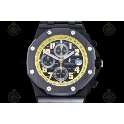 Royal Oak Offshore Chrono 42mm  FC/LE Black/Black/Num TKF A3126