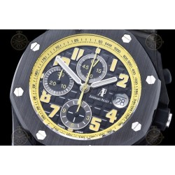 Royal Oak Offshore Chrono 42mm  FC/LE Black/Black/Num TKF A3126